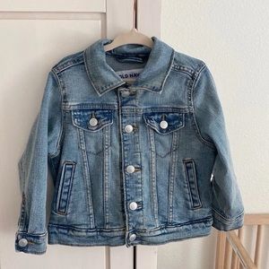🔸NWT🔸Old Navy Unisex Built-In Flex Jean Jacket - light wash